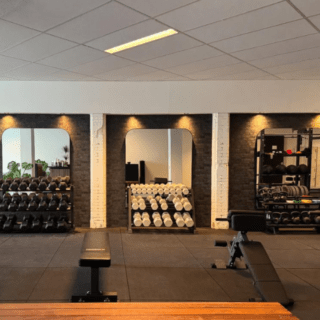 Bos Extreme Impact 43mm fitnesstegels bij Urban Training in Den Helder.